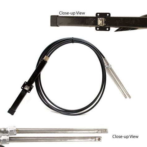 Teleflex Seastar Dual Rack And Pinion Steering Cables Boat Brand