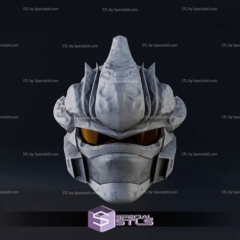 Cosplay STL Files Hayabusa Halo Helmet 3D Print SpecialSTL