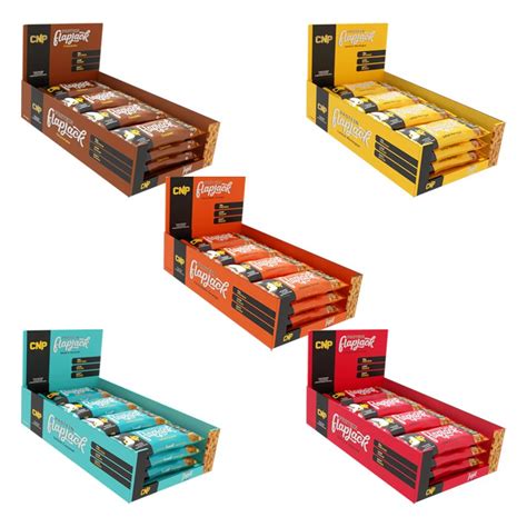 Cnp Protein Flapjack 12 X 75g Case 18g Protein 5 Flavours