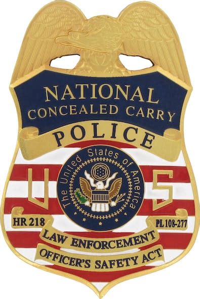 Conceal Carry Badge Hr 218 Badge Officer