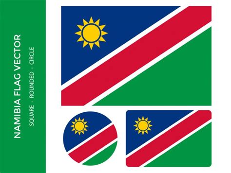 Namibia Flag Vector - Frebers