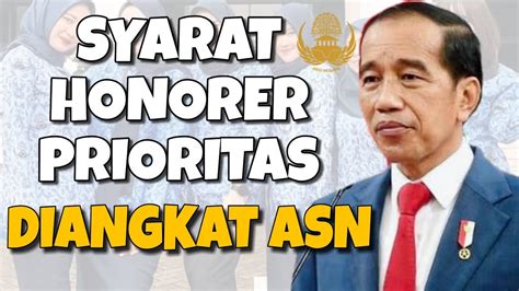 Berita Honorer Terbaru Hari Ini Non ASN Prioritas Diangkat PNS Dan PPPK