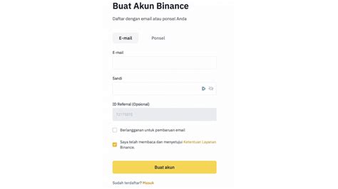 Cara Daftar Dan Verifikasi Akun Binance Hanya Menit