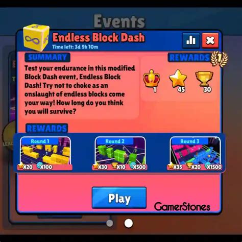 Stumble Guys Event Endless Block Dash Guide Tips