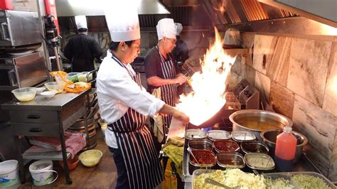 The Heat Of The Indo Chinese Wok Master S Kitchen On A Very Busy Saturday Night In Indian