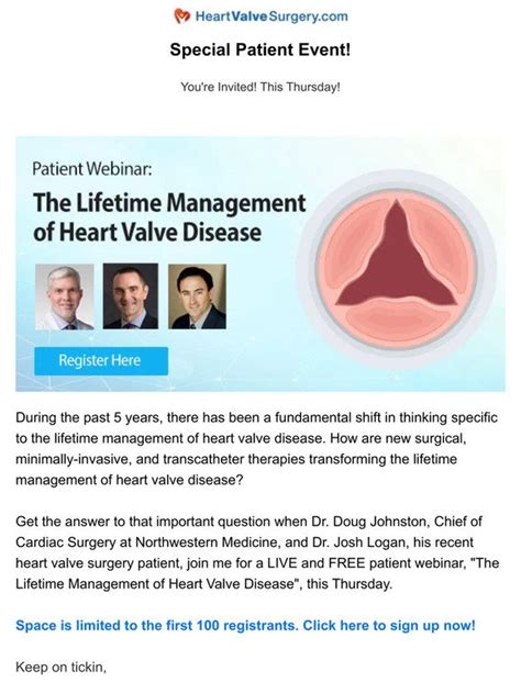 Patient S Guide To Heart Valve Surgery Unique Ebook Patient Webinar