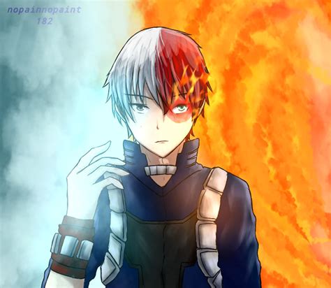 Todoroki Shouto fanart by no1pain8no2paint on DeviantArt