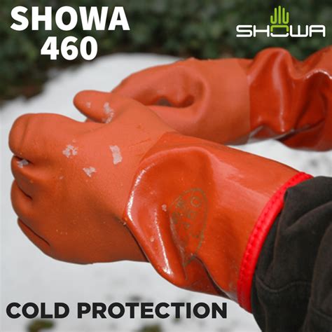 Showa® Atlas® 460 Insulated Orange Fully Pvc Coated Chemical