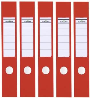 Durable Ordofix Mm Self Adhesive Spine Labels For Lever Arch Files