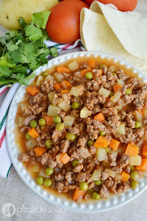 Descubrir Imagen Receta Para Hacer Picadillo De Carne Molida