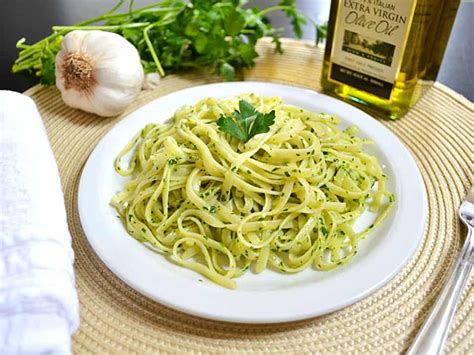 Fideos Al Pesto Con Perejil MEJORES RECETAS 2022 Recetasfideos