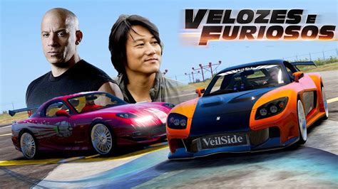 Gta V Top Gear Velozes E Furiosos Rx Do Han Vs Rx Do Toretto