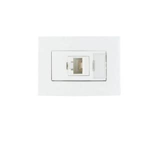 Tomada Informática Rj45 Para Movel Branco Margirius Leroy Merlin