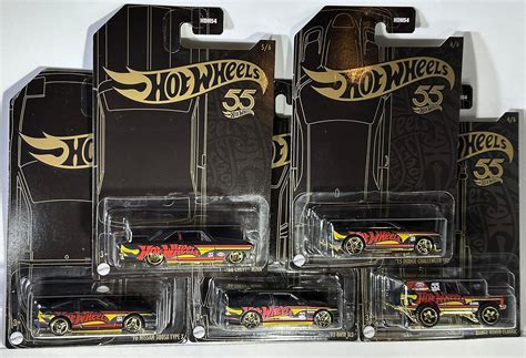 Amazon Hot Wheels Pearl Chrome Th Anniversary Set Cars Does Not Include