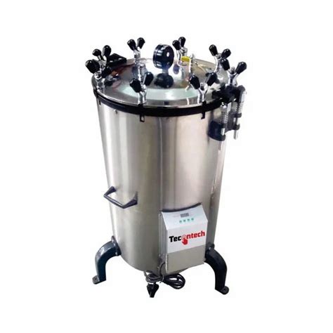 Tecontech Stainless Steel Laboratory Vertical Autoclave Kw At Rs