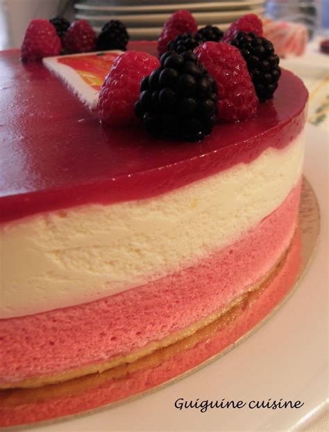 Entremet Citron Framboise Strawberry Torte Recipe Chocolate