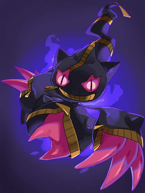 Banette And Mega Banette Pokemon Drawn By Mian Zandora Hd Phone