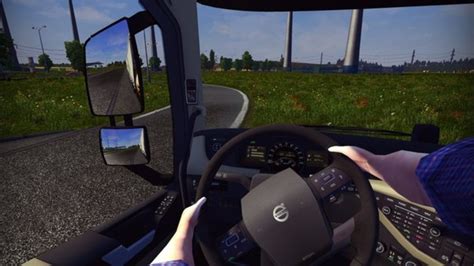 ets2 Hand on Wheel Steering v 1 9 22 Interieurs Mod für Eurotruck