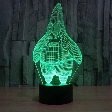 Lampka Nocna D Led Spongebob Patryk Plexido Sklep Empik