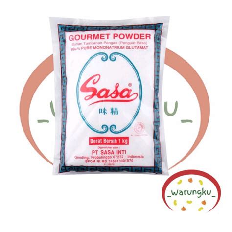 SASA Penyedap 1KG Mononatrium Glutamat Gourmet Powder Lazada Indonesia