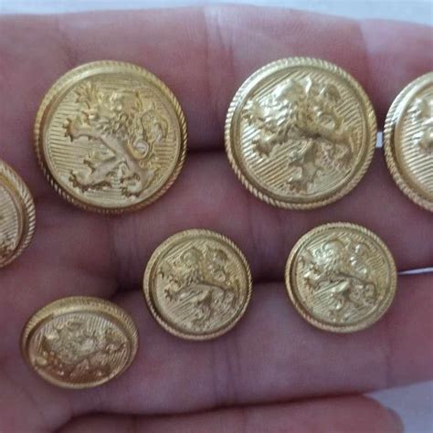 Gold Blazer Buttons Etsy