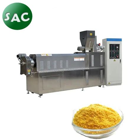 Extruded Panko Bread Crumb Making Machine Processing Line Breadcrumbs