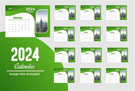 Premium Vector Vector 2024 Desk Calendar Template For Real Estate Company