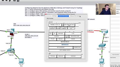 Configuring An ASA Firewall On Cisco Packet Tracer Part TWO YouTube