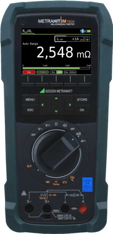 Gossen Metrawatt Metrahit IM TECH BT Multimeter Gossen Metrawatt