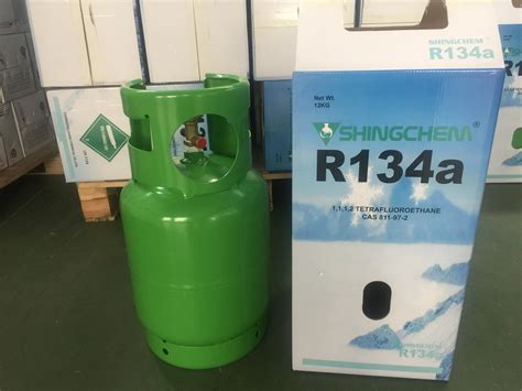 12l10kg Ce Refillable Cylinder Hfc 134a Refrigerant Gas R134a