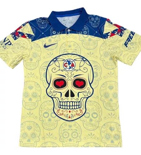 Jersey Playera Am Rica Local Afici N L D A De Muertos Meses Sin Intereses