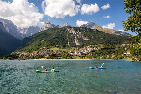 Lago Molveno Canoe Hotel Londra Molveno