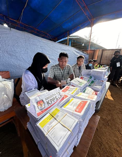 Sukseskan Pemilu Kpud Dan Harita Nickel Buka Tps Khusus Karyawan