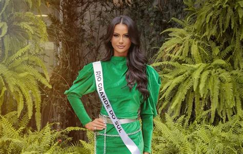 Maria Brechane do Rio Grande do Sul é eleita Miss Universo Brasil