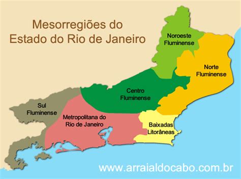 Mesorregi Es Do Rio De Janeiro Arraialdocabo Br