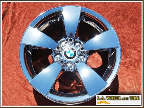 L A Wheel Chrome Oem Wheel Experts Bmw 5 Series Style 138 Oem 17 Set Of 4 Chrome Wheels