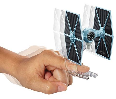 Mattel Hot Wheels Star Wars Starship TIE Fighter Blue Mehrfarbig