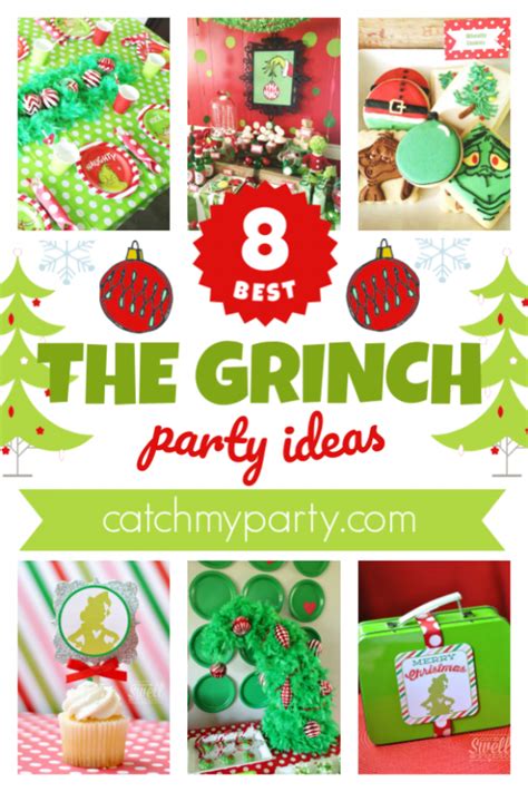 The 8 Best Christmas Grinch Party Ideas Catch My Party