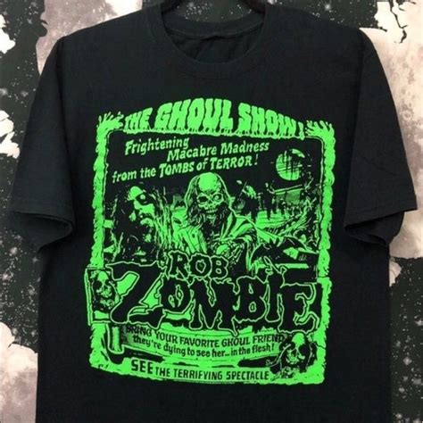 Rob Zombie Shirt Roupas Looks Cool