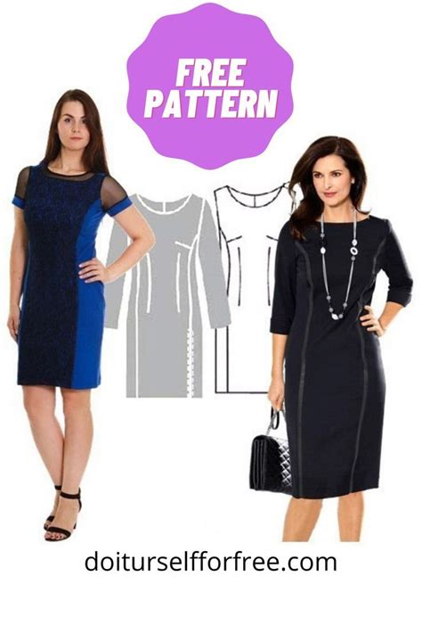 Sheath Dress Sewing Pattern For Women Artofit