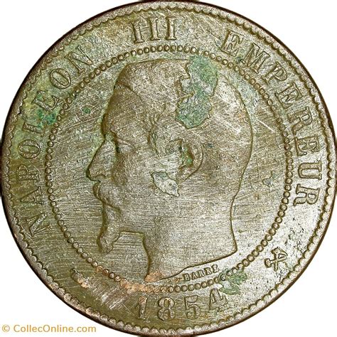 Dix Centimes T Te Nue Napol On Iii Rouen Coins World