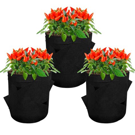 Pcs Sac Plantes Sac De Plantation Avec Poign Es Kit De Jardini Re