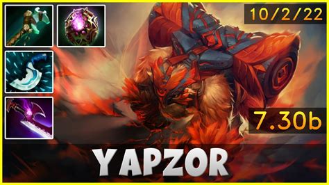 Yapzor Earthshaker Dota Gameplay Dota Patch B Youtube