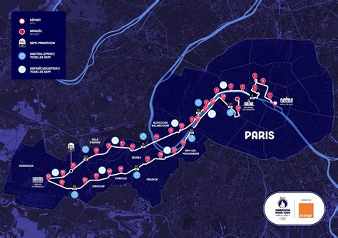 Paris Marathon Route 2024 - Bonny Christy