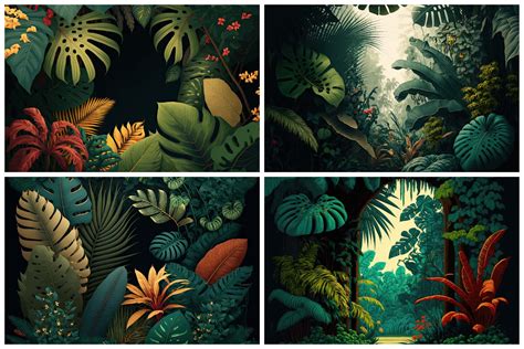 25 Tropical Foliage Backgrounds for a Paradise Escape | HipFonts