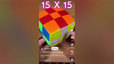 Every Rubiks Cube From 1 To 19 Youtube