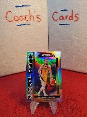 2021 Prizm GLOBAL REACH Domantas Sabonis 10 Silver Prizm Indiana