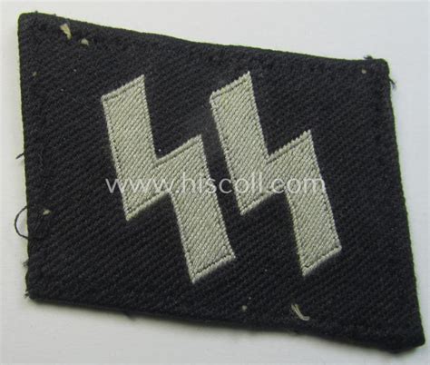 Hiscoll Military Antiques Superb And Truly Worn Waffen Ss So