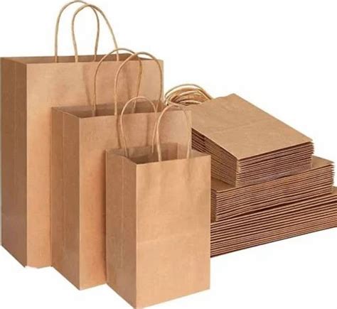 Brown Kraft Paper Bags For Packaging Capacity Kg At Rs Piece