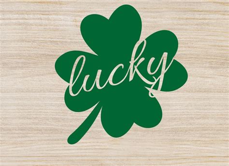 Lucky Svg Lucky Png St Patricks Day Svg St Patricks Day Etsy